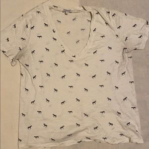 Splendid oversized vneck T-shirt